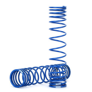 Traxxas TRA8444A  Front Shock Spring (Blue) (GTR) ( Progressive 0.833 Rate) (2)