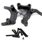 RPM R/C Products RPM80902  RPM Bumper Mount (Black) (Rustler,Stampede,Bandit,Slash)