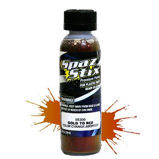 Spaz Stix SZX05300  Gold/Red Color Change Airbrush Paint (2oz)