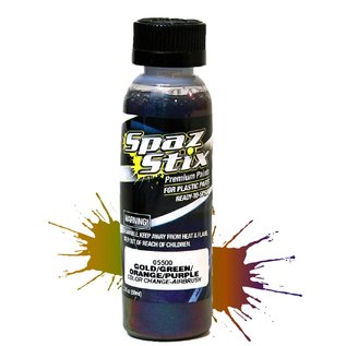 Spaz Stix SZX05500  Gold/Green/Orange/Purple Color Change Airbrush Paint (2oz)