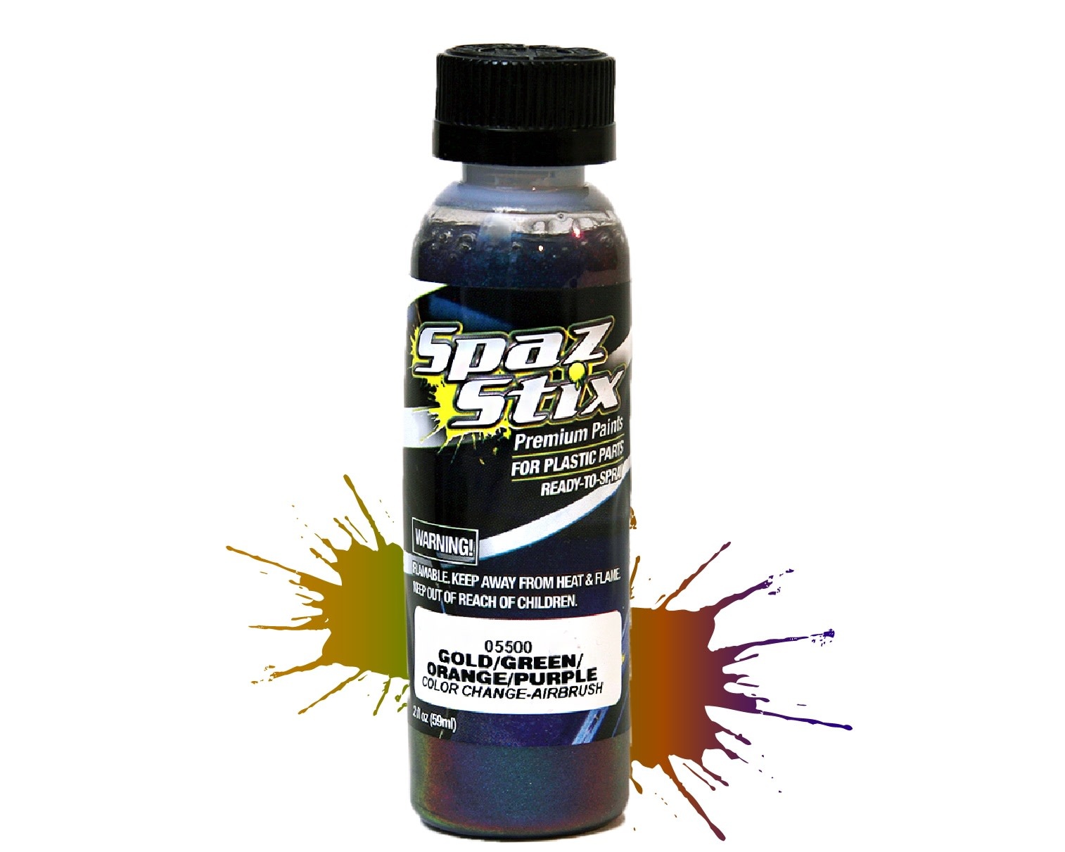 SZX05609 Multi Color Change Aerosol Paint Gold/Orange/Purple/Red