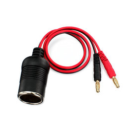 Traxxas TRA2980  12v Adapter (Female) (to Bullet Connectors)