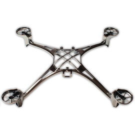 Traxxas TRA6623X  Alias Black Chrome Main Frame