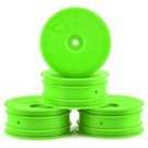 DE Racing DER-SB4-AFG  "Speedline" 2.2 1/10 Buggy Front Wheels (4) (B6/RB6) (Green)
