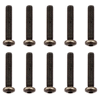 Team Associated ASC41073  2.5x14mm Button Head Hex Screws (10)