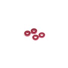 RocheRC USA 310028  Red Aluminum Caster Spacer Set