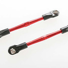 Traxxas TRA3139X  59mm Red Alu Turnbuckle Toe Links (2) Rustler Slash 2wd