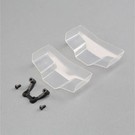 TLR / Team Losi TLR330010  Low Front Wing Clear with Mount (2): 22 5.0
