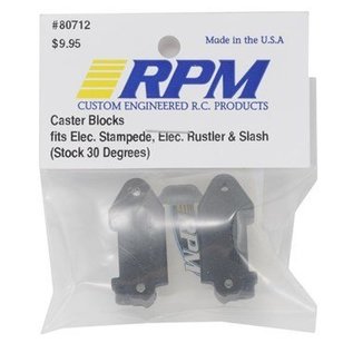 RPM R/C Products RPM80712 Caster Blocks Slash 2wd, Nitro Slash, e-Stampede 2wd & e-Rustler