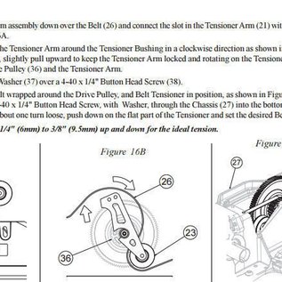 TLR / Team Losi LOSA3208   Main Drive Belt : XXX-S