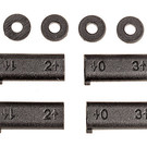 Team Associated ASC92179  B74 Rear Hub Insert Set