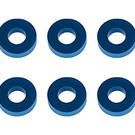 Team Associated ASC31389  Blue Aluminum Washers 7.8x3.5x2.0mm (10)