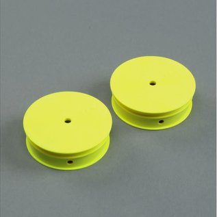 TLR / Team Losi TLR43020  Yellow Stiffezel 1/10 Narrow Front Buggy Wheels 12mm Hex(2): 22