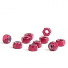 Avid RC AVN-M3-AL-RED  Red Aluminum 3mm Locknuts (10)