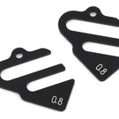 Yokomo YOKB10-30208  BD10 Rear Suspension Mount Spacer (2) (0.8mm)