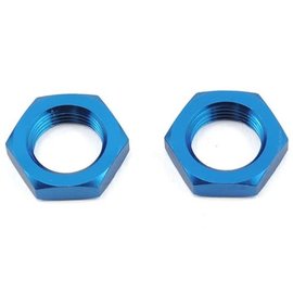 Team Associated ASC81082  FT Wheel Nuts, 17 mm, blue for RC8B3.1 & RC8T3.1 (2)