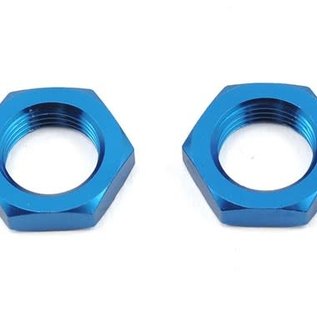 Team Associated ASC81082  FT Wheel Nuts, 17mm, blue for RC8B3.1 & RC8T3.1 (2)