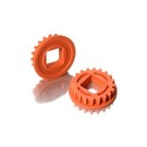 Xray XRA305578-O  Fixed Pulley for Layshaft w/ Bearings 20T - Graphite (2) 305578O