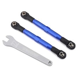 Traxxas TRA3643X  Blue Alum 49mm Front Camber Links (2) 1/10 4wd