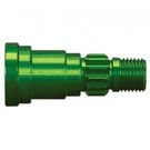 Traxxas TRA7753G   Green Aluminum Stub Axle (1) (use only with #7750 driveshaft)