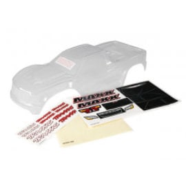 Traxxas TRA8911  Traxxas Maxx Clear Body (w/ Window Masks & Decals)