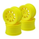 J Concepts JCO3398Y  Yellow 9 Shot 2.2″ Rear Wheel (4) B6.1, B6.2, B74 | YZ2, YZ4 | XB2, XB4 | RB7, ZX7 | SRX-2, SDX-4 | KC, KD, L1 | D418, 2.2