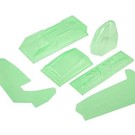 Custom Works R/C CSW9110  Custom Works Knoxville Sprint Body (Clear) for Outlaw 3 & 4, Enforcer 7 & 7 DD