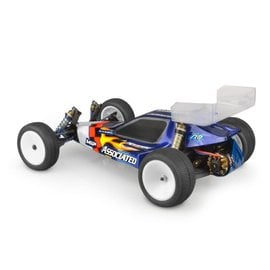J Concepts JCO0410-6142  Original RC10B3 Authentic Body w/ 5.5” Wing (Clear) 04106142