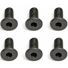 Team Associated ASC4675  2.5x6mm Countersunk Hex Screws (10)