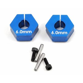 Team Associated ASC71034  B7 & B6 Clamping Wheel Hexes 6.0mm (2)