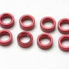 Traxxas TRA5133  Red Alu Pushrod Spacer (8) Revo Summit