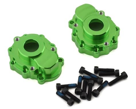 緑パーツパラレル TRA8251R TRX-4 Red Alum Front or Rear Outer Portal Housing TRX-6