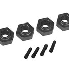 Traxxas TRA8269A  TRX-4 Grey Alum 12mm Hex Wheel Hubs (4) TRX-6