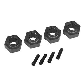 Traxxas TRA8269A  TRX-4 Grey Alum 12mm Hex Wheel Hubs (4) TRX-6