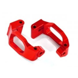 Traxxas TRA8932R  Maxx Red Aluminum Caster Hubs (2)