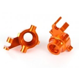 Traxxas TRA8937A  Maxx Orange Aluminum Steering Blocks (2)