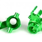 Traxxas TRA8937G  Green Steering Blocks Aluminum 6061-T6 (2) for Maxx