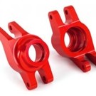 Traxxas TRA8952R  Maxx Red Aluminum Rear Stub Axle Carriers (2)