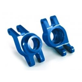 Traxxas TRA8952X  Maxx Blue Aluminum Rear Stub Axle Carriers (2)