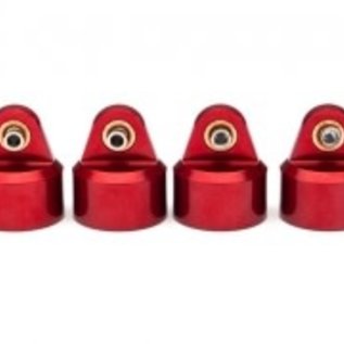 Traxxas TRA8964R  Red Aluminum GT-Maxx Shock Caps (4)