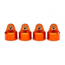 Traxxas TRA8964T  Orange Aluminum GT-Maxx Shock Caps (4)