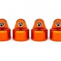 Traxxas TRA8964T  Orange Aluminum GT-Maxx Shock Caps (4)
