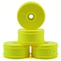 TLR / Team Losi TLR44000  1/8 Buggy Dish Wheel, Yellow (4) Losi 8IGHT-X Elite & 8IGHT-XE