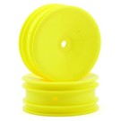 Team Associated ASC9691  Yellow Buggy 2.2" Front 12mm Hex Wheels for B6 B6.1 B6.2 (2)