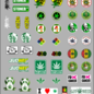MRC Hobbies Products RCS420-S5  RC Scaled 420 decals stickers sheet #5
