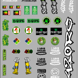 MRC Hobbies Products RCS420-S3  RC Scaled 420 decals stickers sheet #3