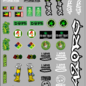 MRC Hobbies Products RCS420-S3  RC Scaled 420 decals stickers sheet #3