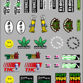 MRC Hobbies Products RCS420-S2  RC Scaled 420 decals stickers sheet #2