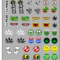 MRC Hobbies Products RCS420-S1  RC Scaled 420 decals stickers sheet #1