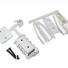 RPM R/C Products RPM73543  RPM Chrome "Shotgun Style" Mock Intake & Blower Set